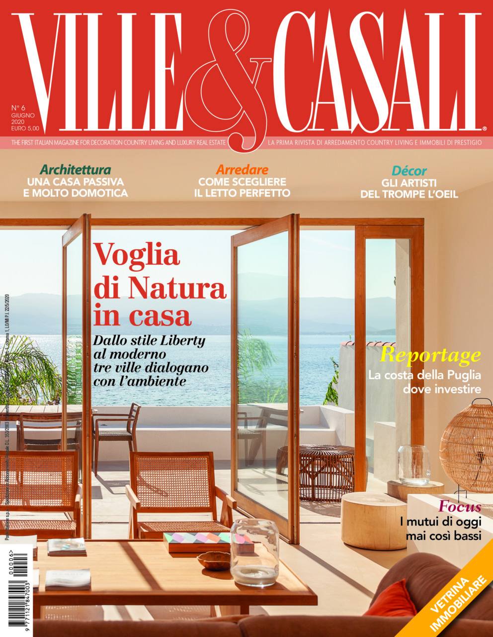 È in edicola il numero di Giugno 2020 di Ville&Casali - Ville&Casali