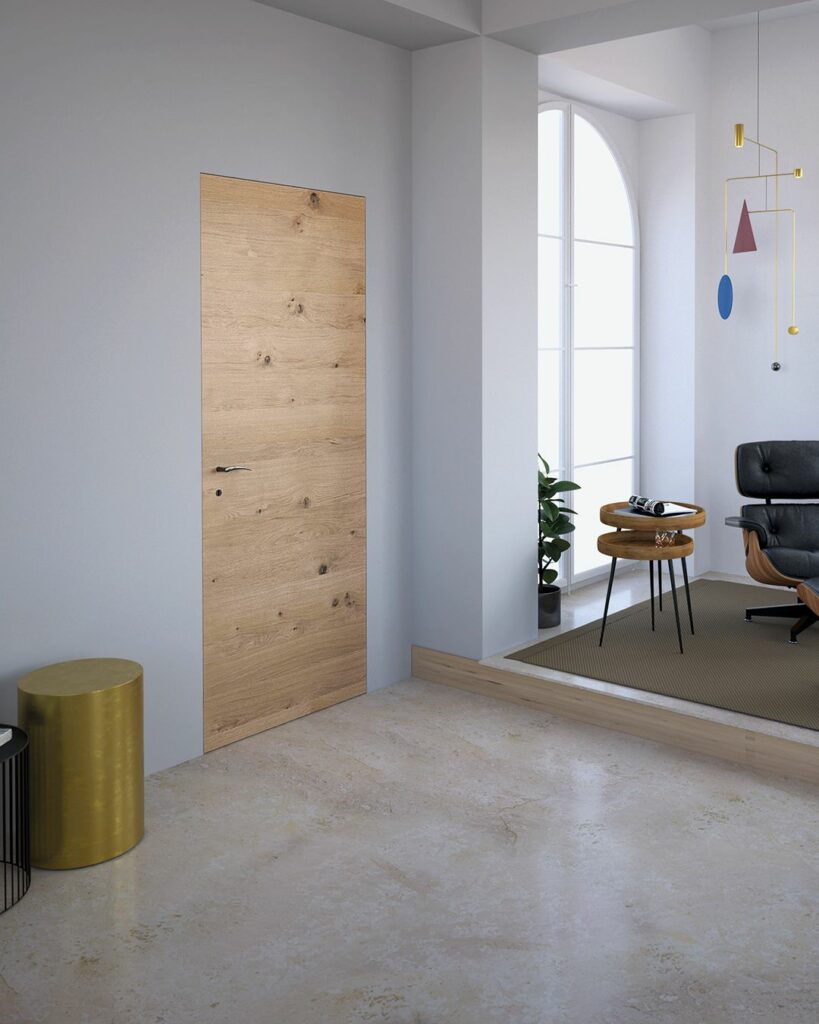 Porte raso muro: una scelta dallo stile essenziale da personalizzare con 3 diverse finiture