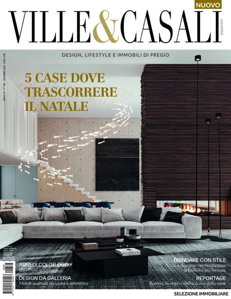 È in edicola e online il numero di dicembre 2024 di Ville&Casali