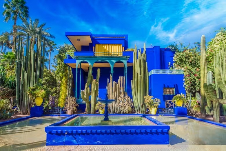 Giardini Majorelle a Marrakech.